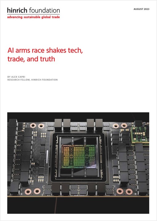 AI arms race shakes tech, trade, and truth