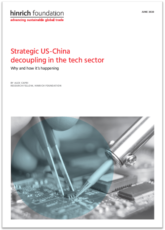 US-China Decoupling In Tech | Hinrich Foundation