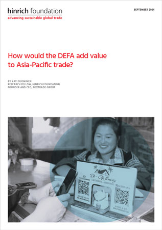 How would the DEFA add value to Asia-Pacific trade?