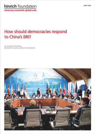 How should democracies respond to China’s BRI? by Stewart Paterson