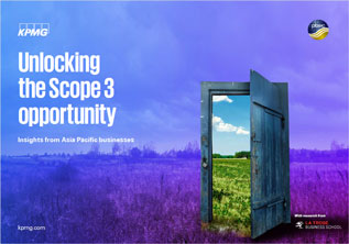 Unlocking the Scope 3 opportunity by KPMG and PBEC