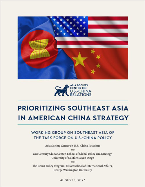 Prioritizing Southeast Asia in American China Strategy