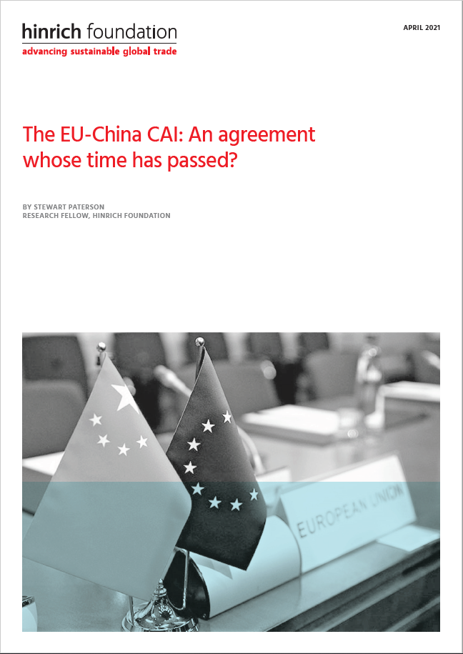 EU-China Comprehensive Agreement On Investment