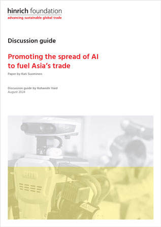 Promoting the spread of AI to fuel Asia's trade discussion guide