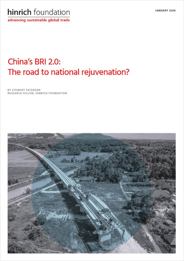 China’s BRI 2.0: The road to national rejuvenation? by Stewart Paterson