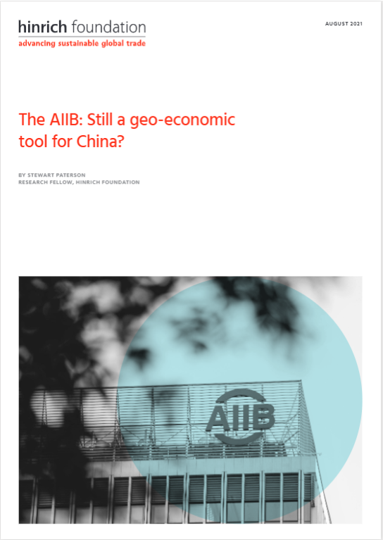 The AIIB: Still a geo-economic tool for China?